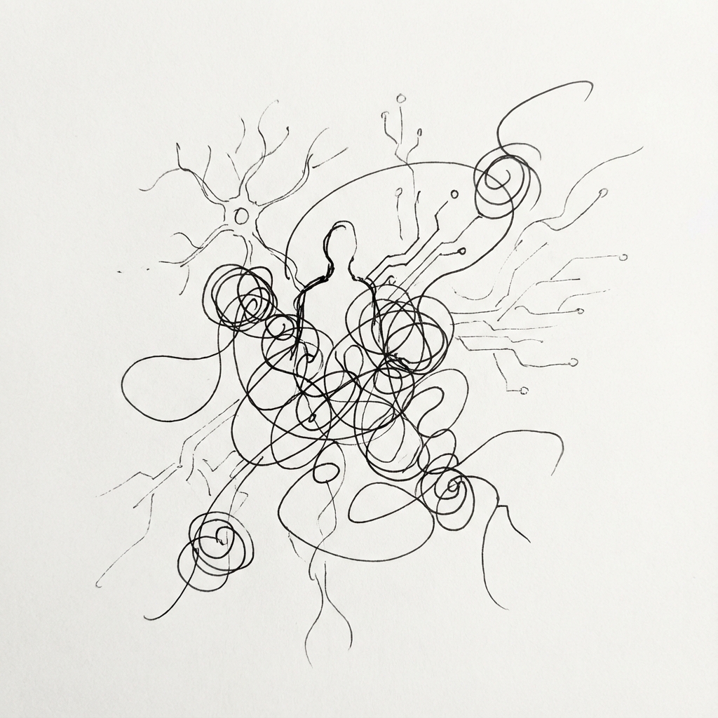 Philosophical artwork for The Biological Node